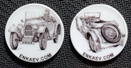 Duble Sided Coin White